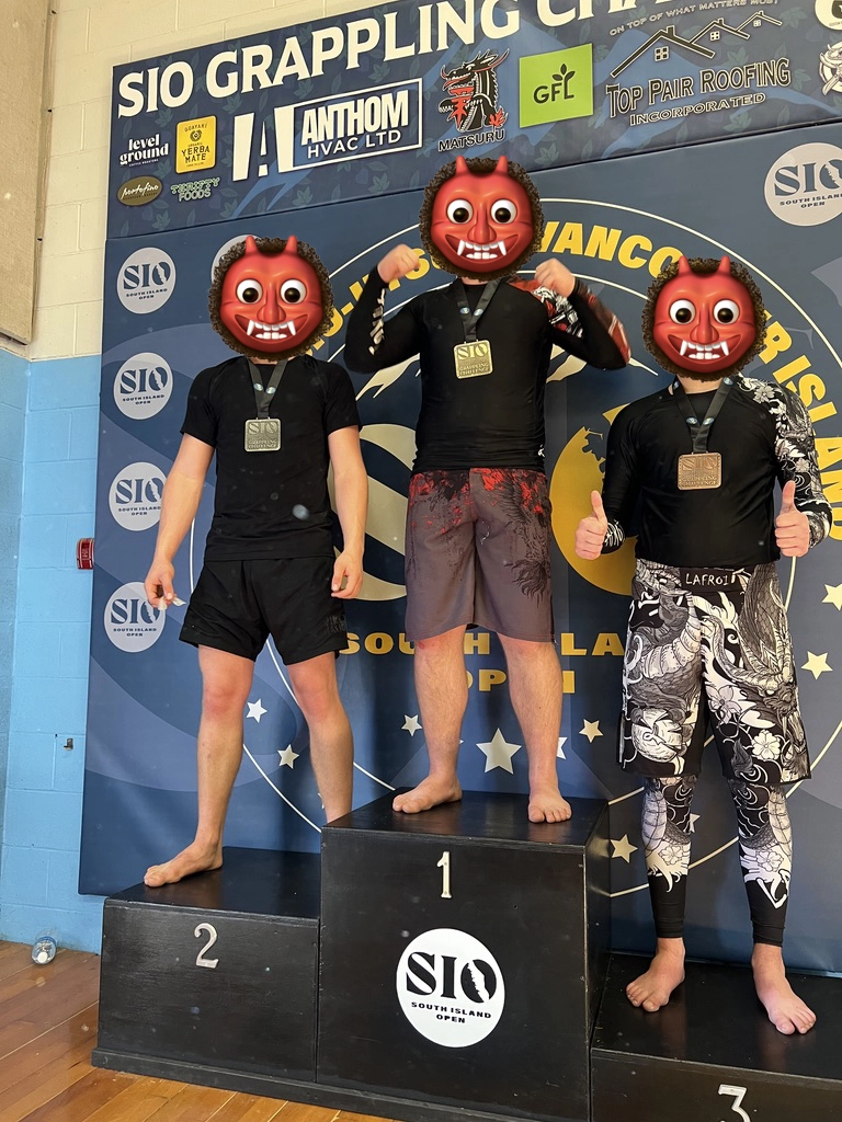sio grappling challenge podium congrats matthew