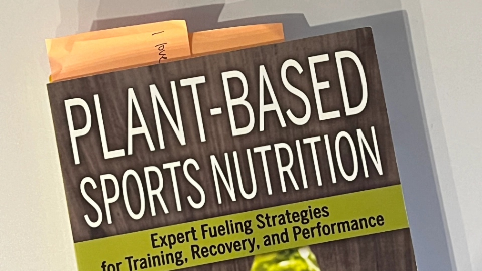 the best book for athletes that want to eat plant-based
